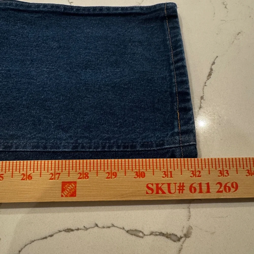 Wrangler 36MWZ Cowboy Cut Slim Fit Jeans Mens 40x32 Blue Indigo Denim 36MWZPD